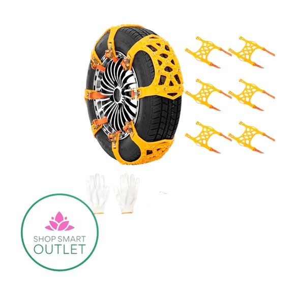 GOOD ROAD TIRE Snow Chains - Premium Quality Strong Durable All Season Anti-Sk.. - Picture 2 of 12